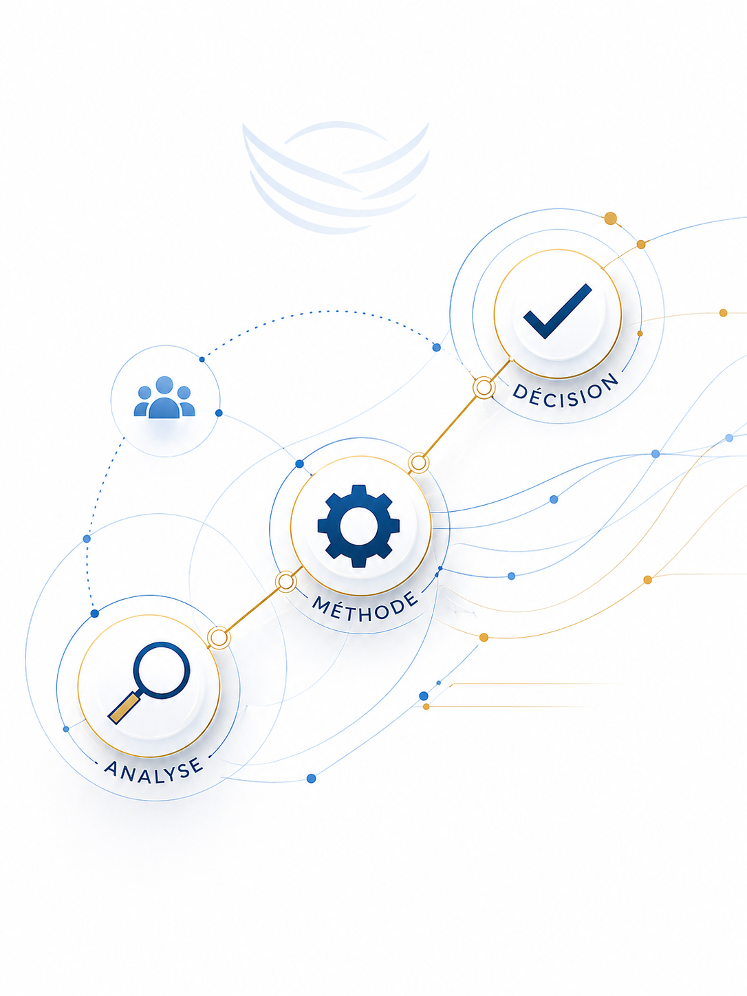 Illustration abstraite du collectif Nest Recruitment